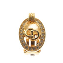 Christian Dior Earring metal Gold Auth 125152-5