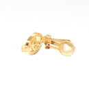 Christian Dior Earring metal Gold Auth 125152-6