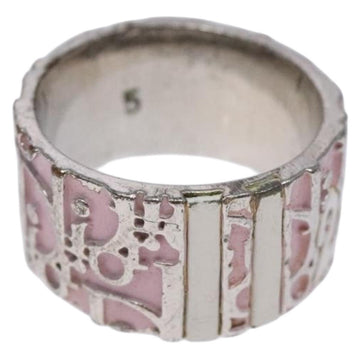 Christian Dior Ring metal Pink Auth 125155
