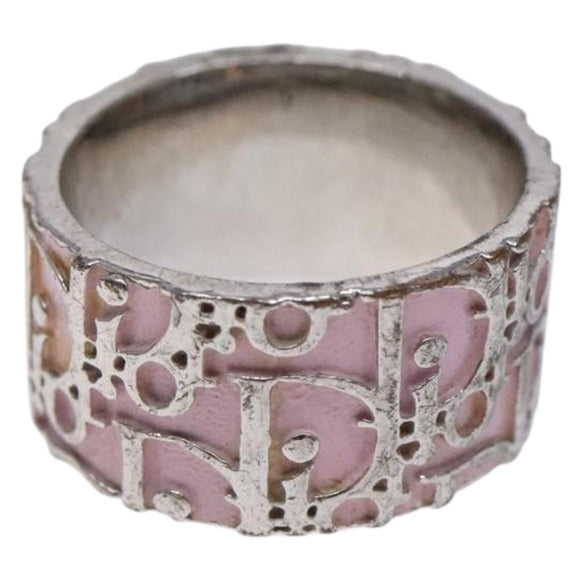 Christian Dior Ring metal Pink Auth 125155