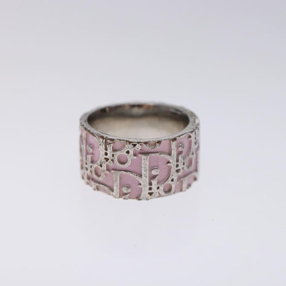 Christian Dior Ring metal Pink Auth 125155