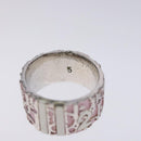 Christian Dior Ring metal Pink Auth 125155-7