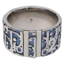 Christian Dior Ring metal Blue Auth 125156-2