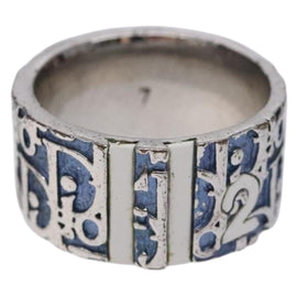 Christian Dior Ring metal Blue Auth 125156 - 0