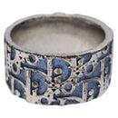 Christian Dior Ring metal Blue Auth 125156-3