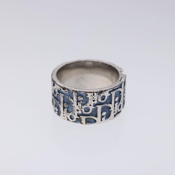 Christian Dior Ring metal Blue Auth 125156