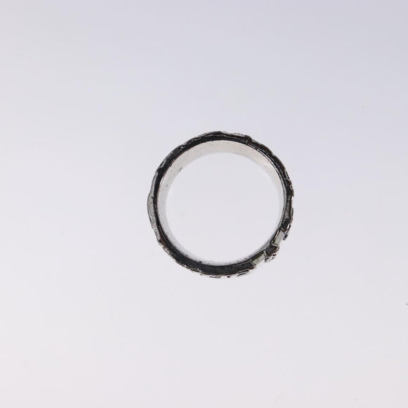 Christian Dior Ring metal Blue Auth 125156