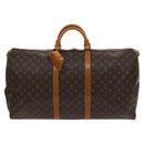 LOUIS VUITTON Monogram Keepall 60 Boston Bag M41422 LV Auth 125167-13