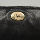 CHANEL Shoulder Bag Lamb Skin White CC Auth 125205-9