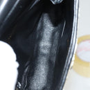 CHANEL Shoulder Bag Lamb Skin White CC Auth 125205-11