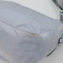 PRADA Shoulder Bag Nylon Light Blue Silver Auth 125209-16