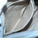 PRADA Shoulder Bag Nylon Light Blue Silver Auth 125209-23