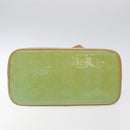 LOUIS VUITTON Monogram Vernis Houston Hand Bag Baby Blue M91005 LV Auth 125211-5