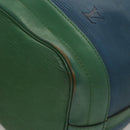 LOUIS VUITTON Epi Noe Shoulder Bag Bicolor Green Blue M44044 LV Auth 125216-14