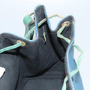 LOUIS VUITTON Epi Noe Shoulder Bag Bicolor Green Blue M44044 LV Auth 125216-20