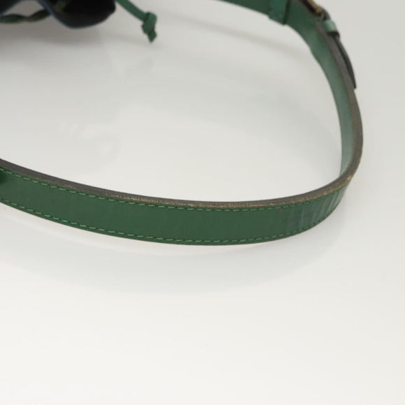 LOUIS VUITTON Epi Noe Shoulder Bag Bicolor Green Blue M44044 LV Auth 125216
