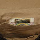 BOTTEGA VENETA INTRECCIATO Shoulder Bag Leather Brown Gold Auth 125244-18