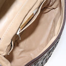 BOTTEGA VENETA INTRECCIATO Shoulder Bag Leather Brown Gold Auth 125244-11