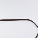 BOTTEGA VENETA INTRECCIATO Shoulder Bag Leather Brown Gold Auth 125244-14