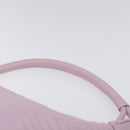 BALLY Shoulder Bag Leather Purple Silver Auth 125246-8