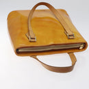 LOUIS VUITTON Monogram Vernis Houston Hand Bag Beige M91004 LV Auth 125261-6