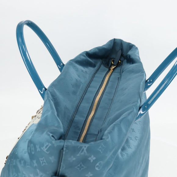 LOUIS VUITTON Cruise line Cabas Nouvelle Vague Bag Blue M94091 LV Auth 125266SAV