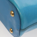 LOUIS VUITTON Epi Plage Mini Lagoon Bay Hand Bag Blue M92472 LV Auth 125274-13