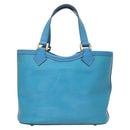 LOUIS VUITTON Epi Plage Mini Lagoon Bay Hand Bag Blue M92472 LV Auth 125274-2