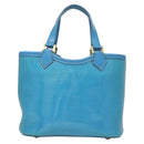 LOUIS VUITTON Epi Plage Mini Lagoon Bay Hand Bag Blue M92472 LV Auth 125274-3