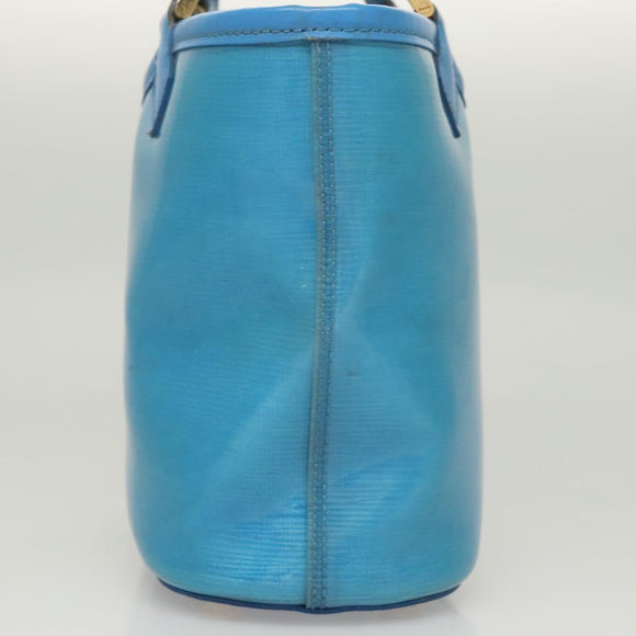 LOUIS VUITTON Epi Plage Mini Lagoon Bay Hand Bag Blue M92472 LV Auth 125274