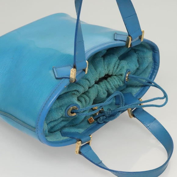 LOUIS VUITTON Epi Plage Mini Lagoon Bay Hand Bag Blue M92472 LV Auth 125274