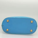 LOUIS VUITTON Epi Plage Mini Lagoon Bay Hand Bag Blue M92472 LV Auth 125274-9