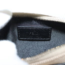 FENDI Zucca Canvas Accessory Pouch Beige Gold Auth 125280-20