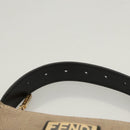 FENDI Zucca Canvas Accessory Pouch Beige Gold Auth 125280-14