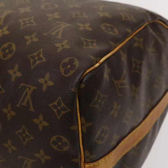 LOUIS VUITTON Monogram Keepall Bandouliere 50 Boston Bag M41416 LV Auth 125289