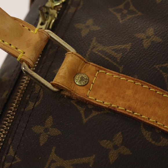 LOUIS VUITTON Monogram Keepall Bandouliere 50 Boston Bag M41416 LV Auth 125289