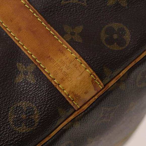 LOUIS VUITTON Monogram Keepall Bandouliere 50 Boston Bag M41416 LV Auth 125289