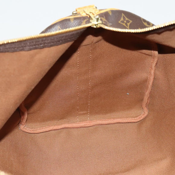LOUIS VUITTON Monogram Keepall Bandouliere 50 Boston Bag M41416 LV Auth 125289