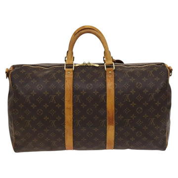LOUIS VUITTON Monogram Keepall Bandouliere 50 Boston Bag M41416 LV Auth 125289 - 0