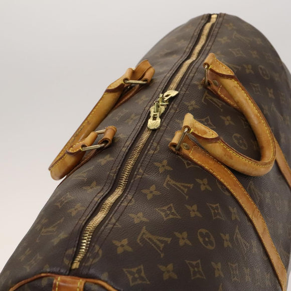 LOUIS VUITTON Monogram Keepall Bandouliere 50 Boston Bag M41416 LV Auth 125289