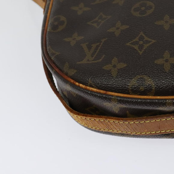 LOUIS VUITTON Monogram Jeune Fille GM Shoulder Bag M51225 LV Auth 125304