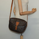 LOUIS VUITTON Monogram Jeune Fille GM Shoulder Bag M51225 LV Auth 125304-23