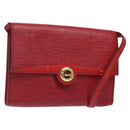 LOUIS VUITTON Epi Pochette Arche Shoulder Bag Red M52577 LV Auth 125313-1