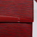 LOUIS VUITTON Epi Pochette Arche Shoulder Bag Red M52577 LV Auth 125313-8