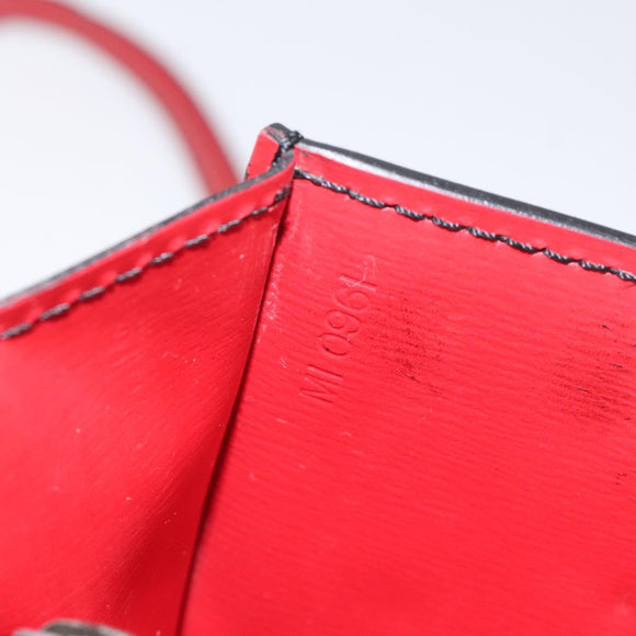 LOUIS VUITTON Epi Pochette Arche Shoulder Bag Red M52577 LV Auth 125313