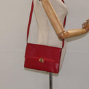 LOUIS VUITTON Epi Pochette Arche Shoulder Bag Red M52577 LV Auth 125313-23