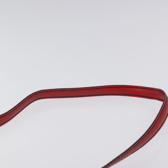 LOUIS VUITTON Epi Pochette Arche Shoulder Bag Red M52577 LV Auth 125313