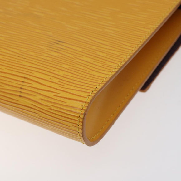 LOUIS VUITTON Epi Arsch Shoulder Bag Yellow M52579 LV Auth 125314