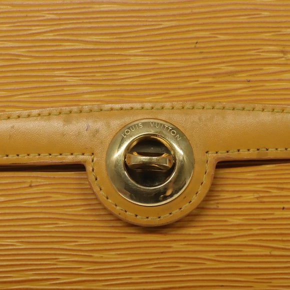 LOUIS VUITTON Epi Arsch Shoulder Bag Yellow M52579 LV Auth 125314