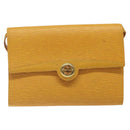 LOUIS VUITTON Epi Arsch Shoulder Bag Yellow M52579 LV Auth 125314-13